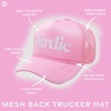 image:imageFunky Junque Premium Mesh Snapback Trucker Hat  Stylish Comfort for All  Patriotic Humor amp MoreBirdie  Light Pink