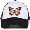 image:imageFunky Junque Premium Mesh Snapback Trucker Hat  Stylish Comfort for All  Patriotic Humor amp MoreButterfly  BlackWhite