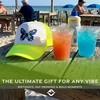image:imageFunky Junque Premium Mesh Snapback Trucker Hat  Stylish Comfort for All  Patriotic Humor amp MoreButterfly  Neon YellowWhite