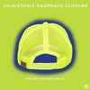 image:imageFunky Junque Premium Mesh Snapback Trucker Hat  Stylish Comfort for All  Patriotic Humor amp MoreButterfly  Neon YellowWhite