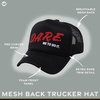 image:imageFunky Junque Premium Mesh Snapback Trucker Hat  Stylish Comfort for All  Patriotic Humor amp MoreDare  Black