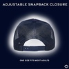 image:imageFunky Junque Premium Mesh Snapback Trucker Hat  Stylish Comfort for All  Patriotic Humor amp MoreEast Coast  Navy