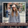 image:imageFunky Junque Premium Mesh Snapback Trucker Hat  Stylish Comfort for All  Patriotic Humor amp MoreEasy Tiger  BrownBeige