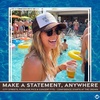 image:imageFunky Junque Premium Mesh Snapback Trucker Hat  Stylish Comfort for All  Patriotic Humor amp MoreExcuse Me  You Look Like You Love Me  BrownWhite