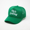 image:imageFunky Junque Premium Mesh Snapback Trucker Hat  Stylish Comfort for All  Patriotic Humor amp MoreHes Golfing  Kelly Green