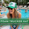 image:imageFunky Junque Premium Mesh Snapback Trucker Hat  Stylish Comfort for All  Patriotic Humor amp MoreHot Moms Club  GreenWhite