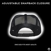 image:imageFunky Junque Premium Mesh Snapback Trucker Hat  Stylish Comfort for All  Patriotic Humor amp MoreI Love Cock Tails BlackWhite