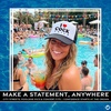 image:imageFunky Junque Premium Mesh Snapback Trucker Hat  Stylish Comfort for All  Patriotic Humor amp MoreI Love Cock Tails BlackWhite