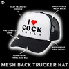 image:imageFunky Junque Premium Mesh Snapback Trucker Hat  Stylish Comfort for All  Patriotic Humor amp MoreI Love Cock Tails BlackWhite