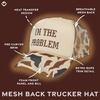 image:imageFunky Junque Premium Mesh Snapback Trucker Hat  Stylish Comfort for All  Patriotic Humor amp MoreIm the Problem  KhakiCamo