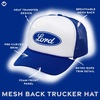 image:imageFunky Junque Premium Mesh Snapback Trucker Hat  Stylish Comfort for All  Patriotic Humor amp MoreLord  WhiteRoyal Blue
