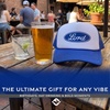 image:imageFunky Junque Premium Mesh Snapback Trucker Hat  Stylish Comfort for All  Patriotic Humor amp MoreLord  WhiteRoyal Blue