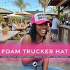 image:imageFunky Junque Premium Mesh Snapback Trucker Hat  Stylish Comfort for All  Patriotic Humor amp MoreMight Be Water Might Be Vodka WhiteHot Pink