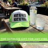 image:imageFunky Junque Premium Mesh Snapback Trucker Hat  Stylish Comfort for All  Patriotic Humor amp MoreMight Be Water Might Be Vodka WhiteNeon Lime
