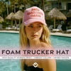 image:imageFunky Junque Premium Mesh Snapback Trucker Hat  Stylish Comfort for All  Patriotic Humor amp MoreMore Champagne Please Light Pink