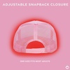 image:imageFunky Junque Premium Mesh Snapback Trucker Hat  Stylish Comfort for All  Patriotic Humor amp MoreMore Champagne Please Light Pink