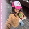 image:imageFunky Junque Premium Mesh Snapback Trucker Hat  Stylish Comfort for All  Patriotic Humor amp MorePink Pony Club  WhiteHot Pink