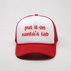 image:imageFunky Junque Premium Mesh Snapback Trucker Hat  Stylish Comfort for All  Patriotic Humor amp MorePut It on Santas Tab  WhiteRed
