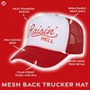 image:imageFunky Junque Premium Mesh Snapback Trucker Hat  Stylish Comfort for All  Patriotic Humor amp MoreRaisin Hell  RedWhite