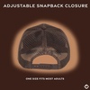 image:imageFunky Junque Premium Mesh Snapback Trucker Hat  Stylish Comfort for All  Patriotic Humor amp MoreRowdy Upside Down  BrownBeige