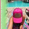 image:imageFunky Junque Premium Mesh Snapback Trucker Hat  Stylish Comfort for All  Patriotic Humor amp MoreSave Water Drink Margs Hot Pink