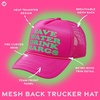 image:imageFunky Junque Premium Mesh Snapback Trucker Hat  Stylish Comfort for All  Patriotic Humor amp MoreSave Water Drink Margs Hot Pink