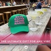 image:imageFunky Junque Premium Mesh Snapback Trucker Hat  Stylish Comfort for All  Patriotic Humor amp MoreSave Water Drink Margs Kelly Green