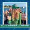image:imageFunky Junque Premium Mesh Snapback Trucker Hat  Stylish Comfort for All  Patriotic Humor amp MoreSave Water Drink Margs Kelly Green