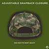 image:imageFunky Junque Premium Mesh Snapback Trucker Hat  Stylish Comfort for All  Patriotic Humor amp MoreSay Howdy Stay Rowdy WhiteCamo