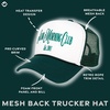image:imageFunky Junque Premium Mesh Snapback Trucker Hat  Stylish Comfort for All  Patriotic Humor amp MoreSlow Morning Club WhiteForest Green