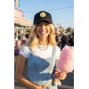 image:imageFunky Junque Premium Mesh Snapback Trucker Hat  Stylish Comfort for All  Patriotic Humor amp MoreSmiley Face  BlackYellow
