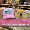 image:imageFunky Junque Premium Mesh Snapback Trucker Hat  Stylish Comfort for All  Patriotic Humor amp MoreSpicy Margs Social Club  Light PinkWhite