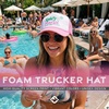 image:imageFunky Junque Premium Mesh Snapback Trucker Hat  Stylish Comfort for All  Patriotic Humor amp MoreSpicy Margs Social Club  Light PinkWhite