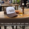 image:imageFunky Junque Premium Mesh Snapback Trucker Hat  Stylish Comfort for All  Patriotic Humor amp MoreSunshine  Whiskey  WhiteBrown
