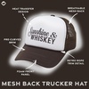 image:imageFunky Junque Premium Mesh Snapback Trucker Hat  Stylish Comfort for All  Patriotic Humor amp MoreSunshine  Whiskey  WhiteBrown