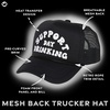 image:imageFunky Junque Premium Mesh Snapback Trucker Hat  Stylish Comfort for All  Patriotic Humor amp MoreSupport Day Drinking Black