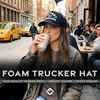 image:imageFunky Junque Premium Mesh Snapback Trucker Hat  Stylish Comfort for All  Patriotic Humor amp MoreSupport Day Drinking Black