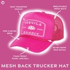 image:imageFunky Junque Premium Mesh Snapback Trucker Hat  Stylish Comfort for All  Patriotic Humor amp MoreTequila Bandit Hot Pink