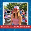 image:imageFunky Junque Premium Mesh Snapback Trucker Hat  Stylish Comfort for All  Patriotic Humor amp MoreWhite Girl Wasted WhiteRedBlue