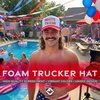image:imageFunky Junque Premium Mesh Snapback Trucker Hat  Stylish Comfort for All  Patriotic Humor amp MoreWhite Trash RedWhiteBlue
