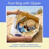 image:imageFunky Junque Stylish Straw Beach Tote Bag for Women  Summer Travel Shoulder Bag  Beach Quotes Cattle Bags Smiley FacesSmiley Face  Usa Colors