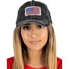 image:imageFunky Junque Trucker Hats for Men amp Women  Unisex Dad Hat Mesh Baseball Cap Distressed Vintage PatchAmerican Flag  Black