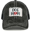 image:imageFunky Junque Trucker Hats for Men amp Women  Unisex Dad Hat Mesh Baseball Cap Distressed Vintage PatchDog Mom  Black