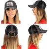 image:imageFunky Junque Trucker Hats for Men amp Women  Unisex Dad Hat Mesh Baseball Cap Distressed Vintage PatchDog Mom  Black