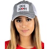 image:imageFunky Junque Trucker Hats for Men amp Women  Unisex Dad Hat Mesh Baseball Cap Distressed Vintage PatchDog Mom  Grey