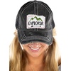 image:imageFunky Junque Trucker Hats for Men amp Women  Unisex Dad Hat Mesh Baseball Cap Distressed Vintage PatchExplorer  Black