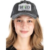 image:imageFunky Junque Trucker Hats for Men amp Women  Unisex Dad Hat Mesh Baseball Cap Distressed Vintage PatchWild  Black