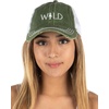 image:imageFunky Junque Trucker Hats for Men amp Women  Unisex Dad Hat Mesh Baseball Cap Distressed Vintage PatchWild  Green