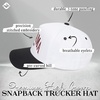 image:imageFunky Junque Trucker Snapback HatAlabama  BlackWhite
