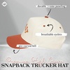 image:imageFunky Junque Trucker Snapback HatAustin Upside Down  RustBeige